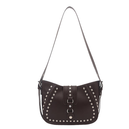 Sac commuter underarm clous noir niche