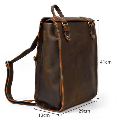 sac à dos cuir pleine fleur élégant