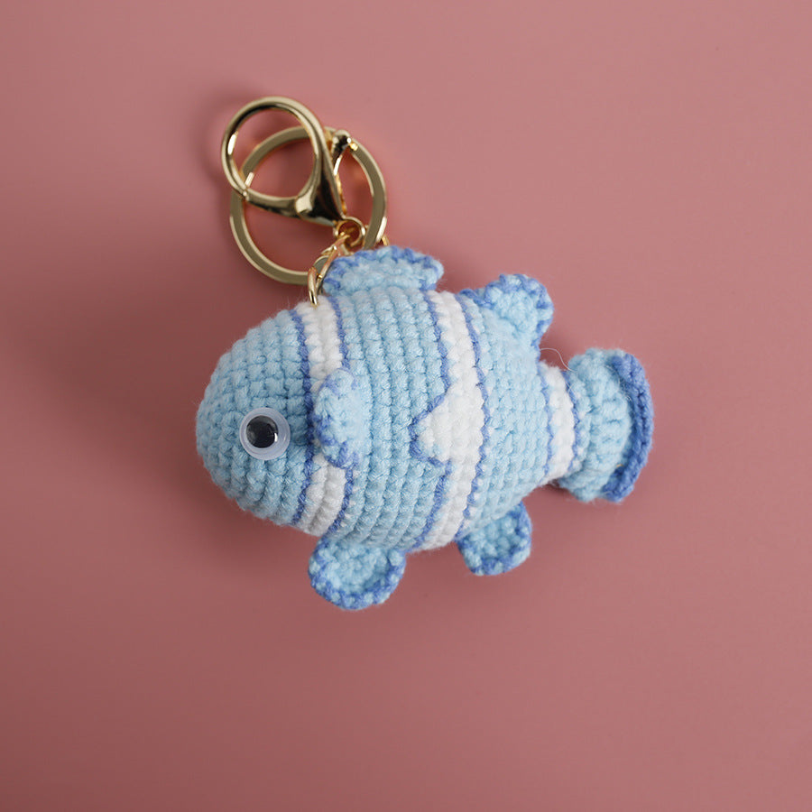 Poisson laine rose