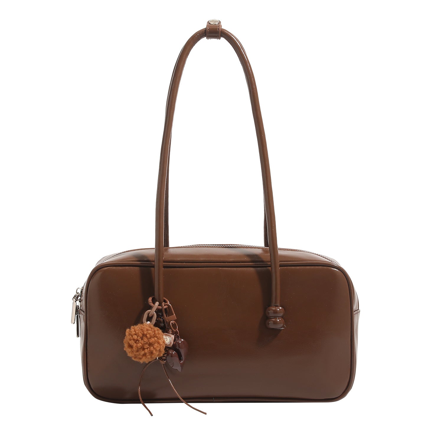 Sac underarm caramel moka sophistiqué