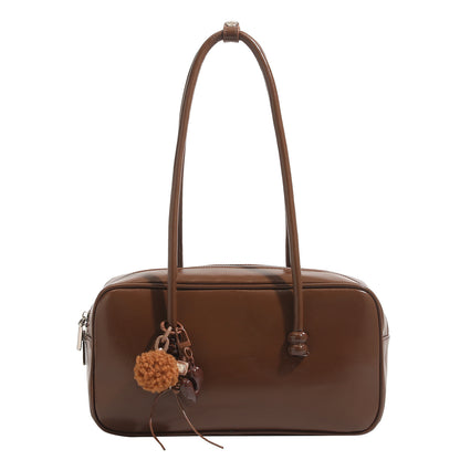 Sac underarm caramel moka sophistiqué