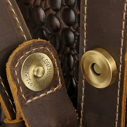 Sac voyage cuir vache style européen