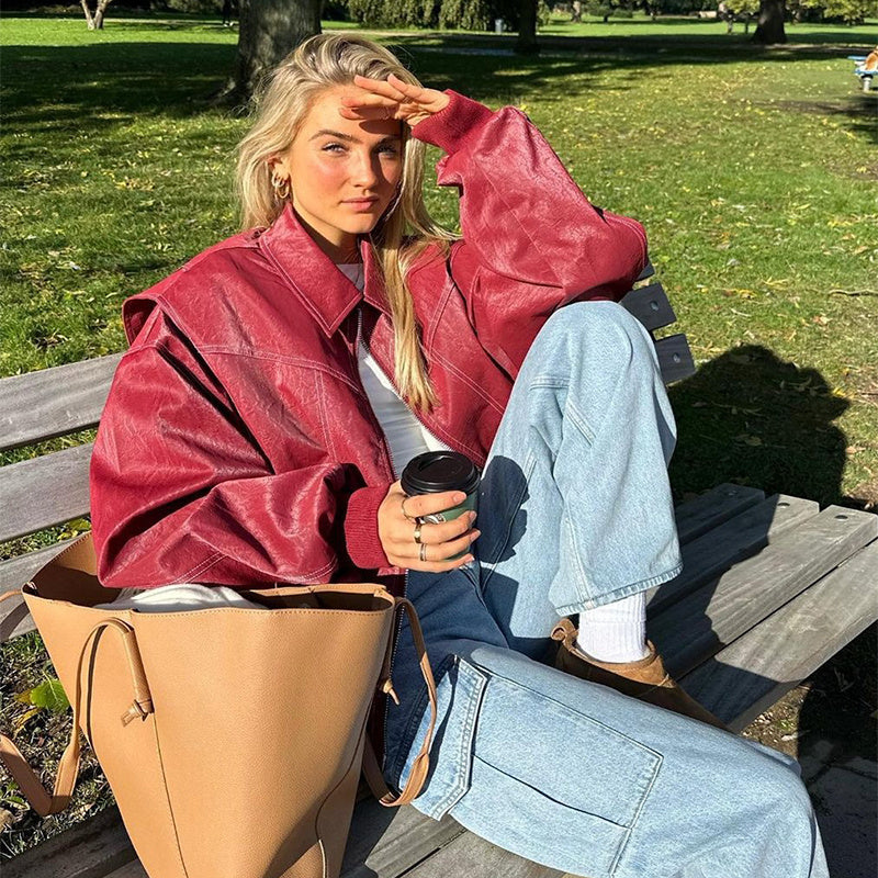 Veste en cuir motard : style et audace réunis - Vogalia