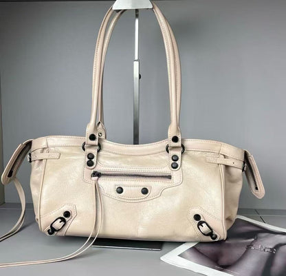 Sac PU frosté marron givré