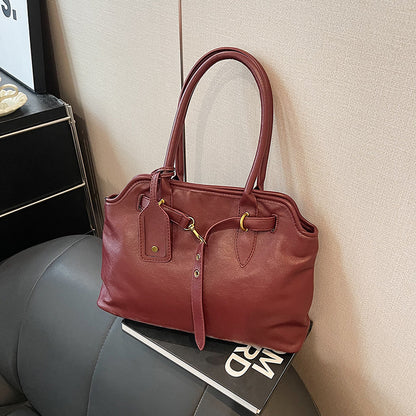 Sac boston rétro vue face