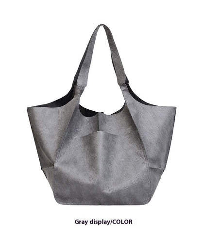 Vogalia Sac à main de grande capacité en cuir souple