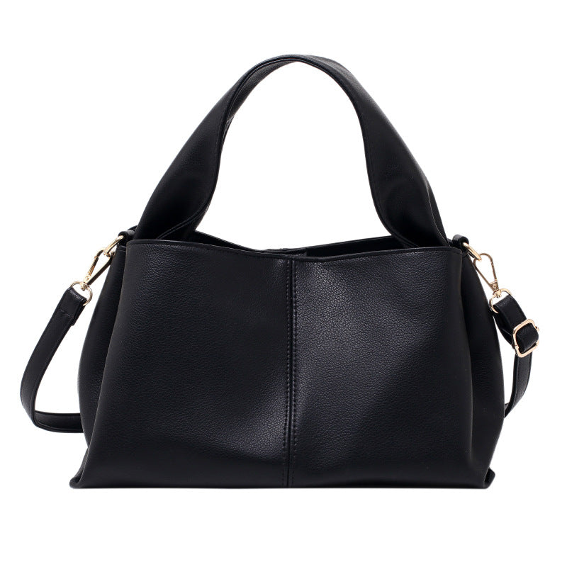 Sac casual noir grande capacité