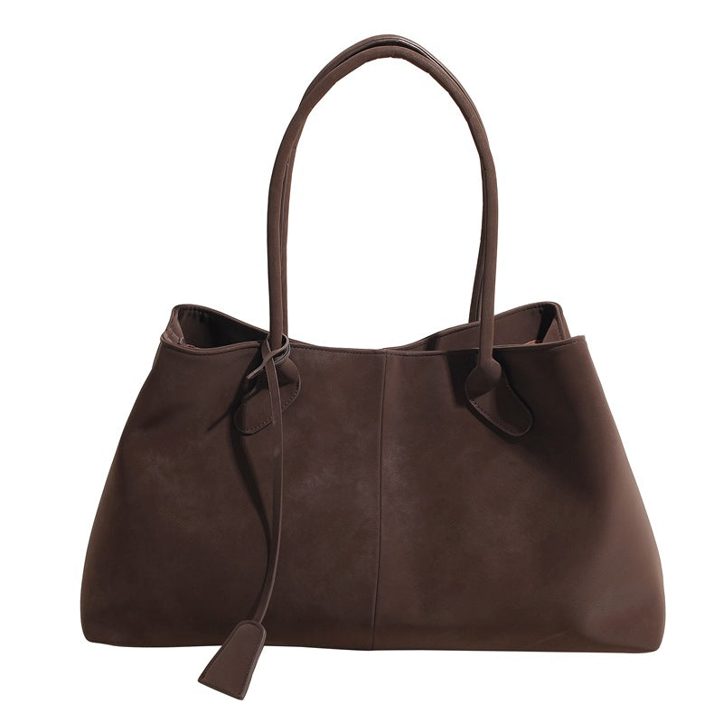 Xenia Suède tote noir daim Vogalia Paris