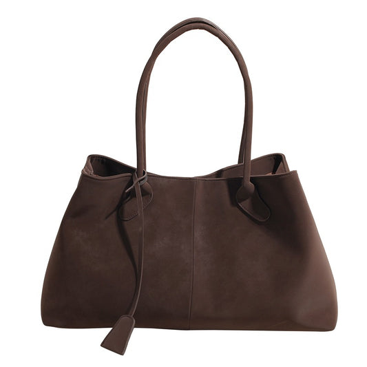 Xenia Suède tote noir daim Vogalia Paris