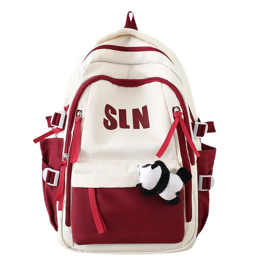 Cartable anti-saleté panda noir