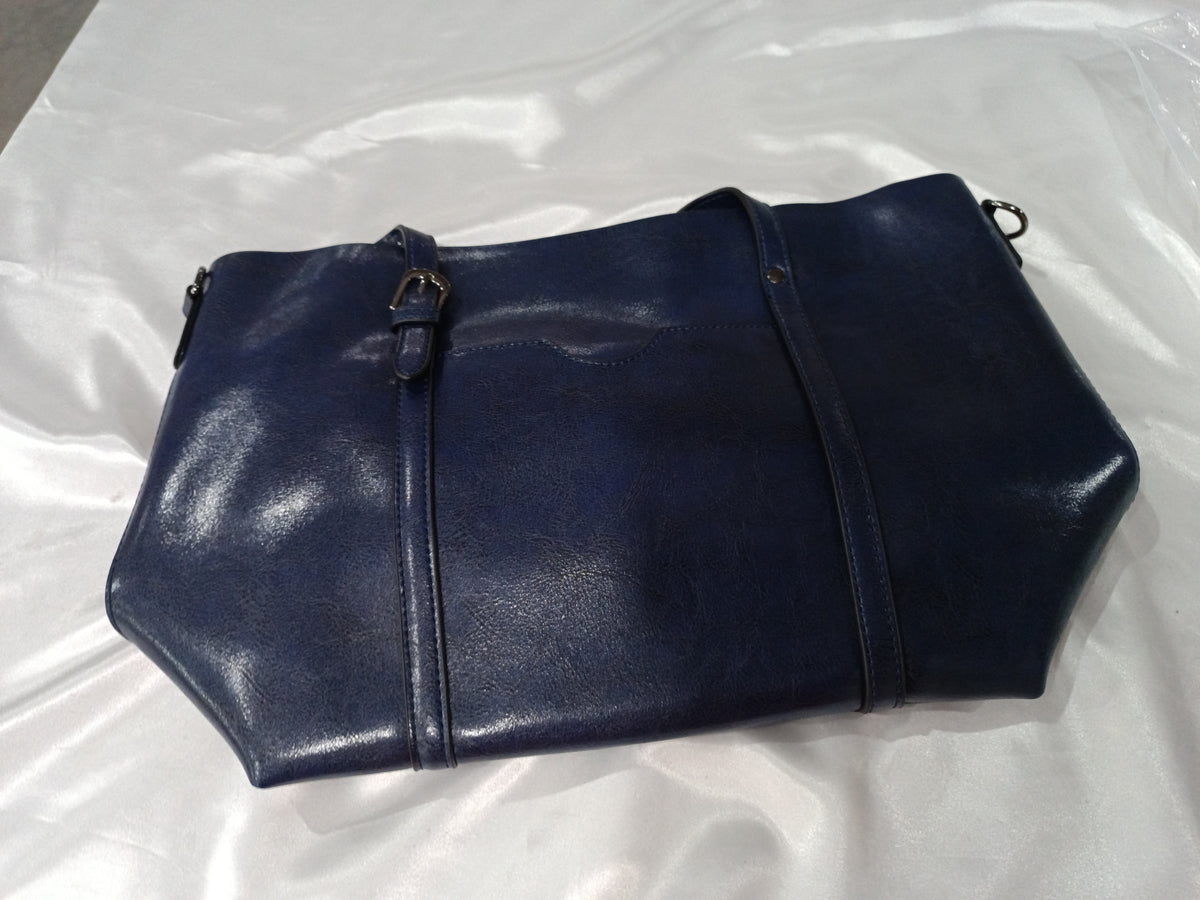 Imane sac bleu peint unique