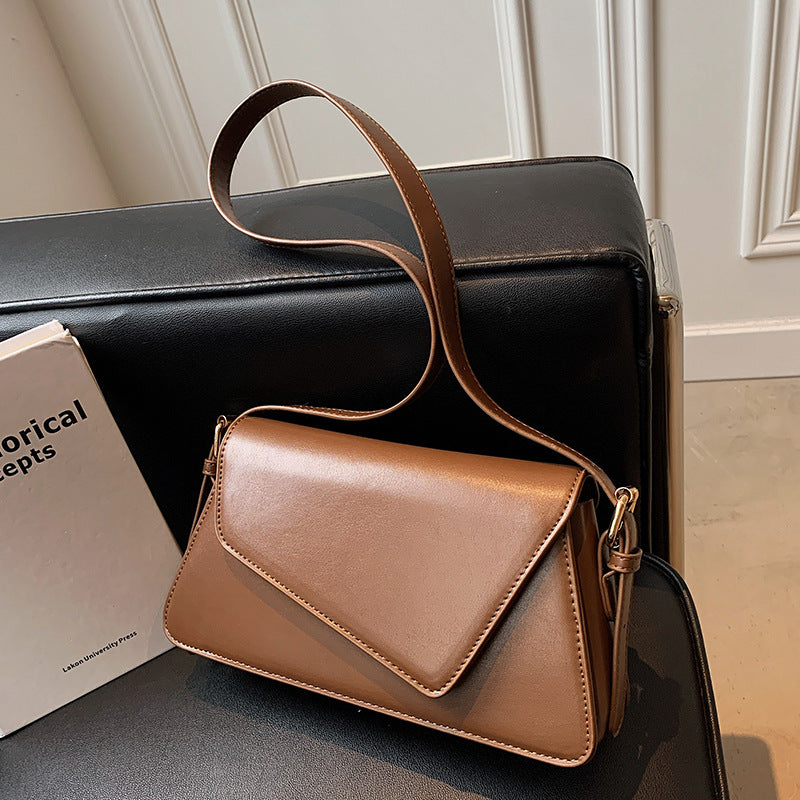 Sac bandoulière femme marron tendance