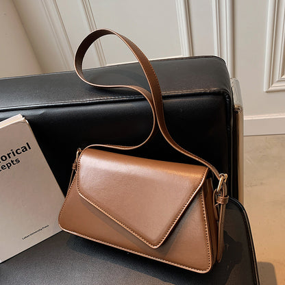 Sac bandoulière femme marron tendance