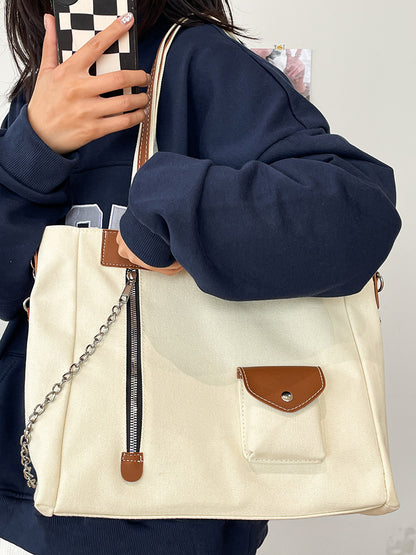 Sac épaule blanc casual