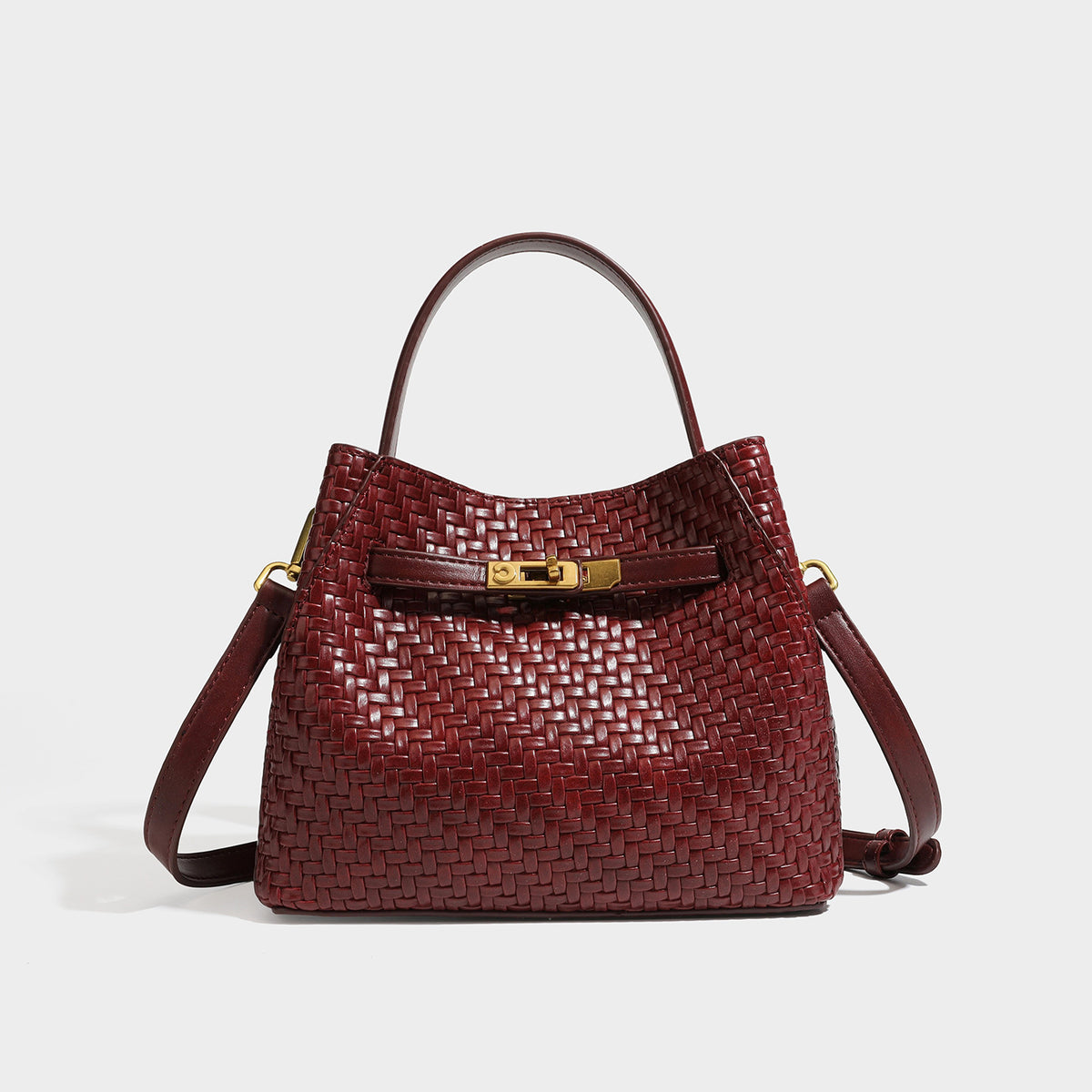 Tatiana seau blanc cassé détail PU