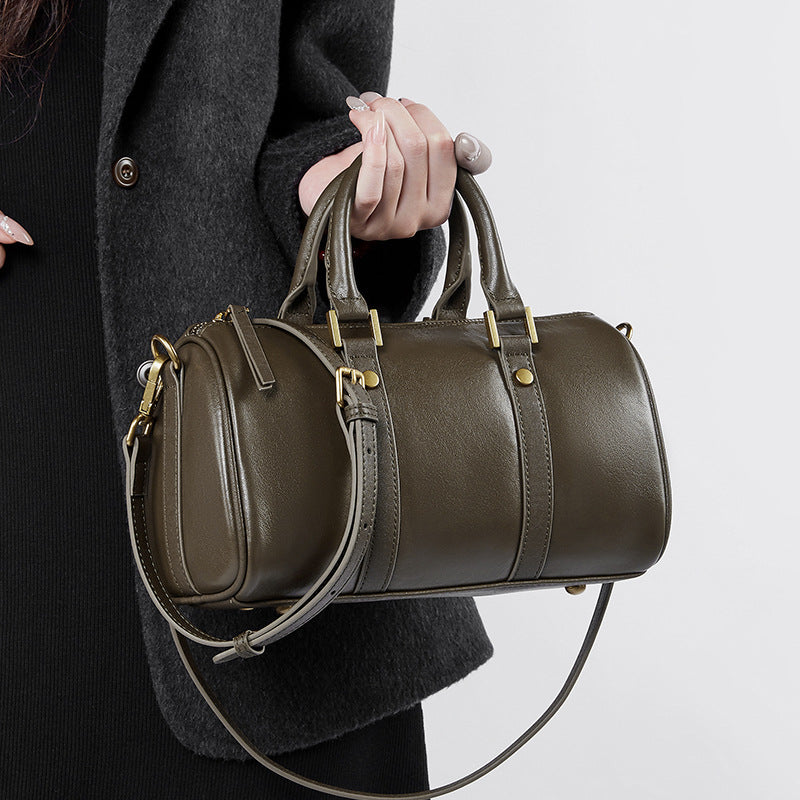 Sac crossbody vachette vue profil