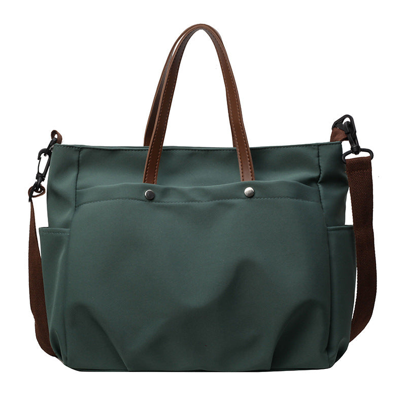 Sac épaule casual beige grande capacité