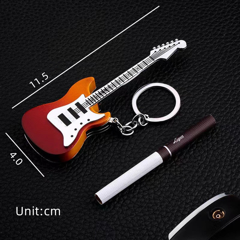 Porte-clés guitare détail
