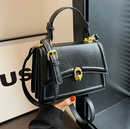Mini sac carré marron