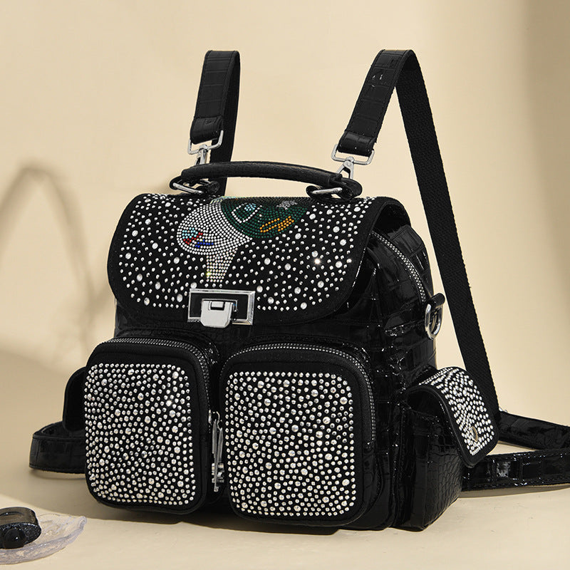 Sac bandoulière PU dimensions 27x10x24cm