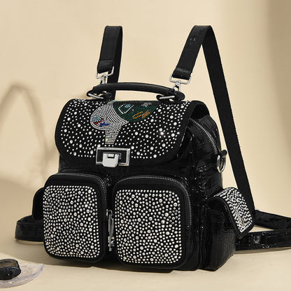 Sac bandoulière PU dimensions 27x10x24cm