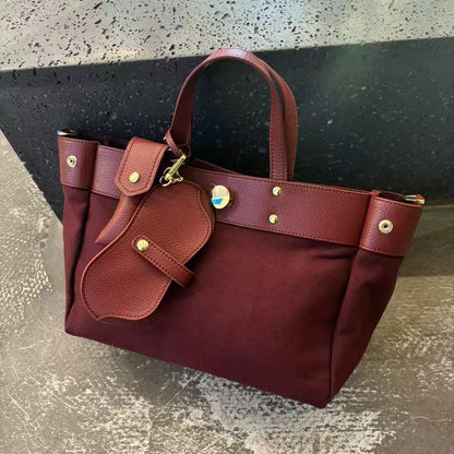 Sac cuir bordeaux texturé Wanda Vogalia Paris