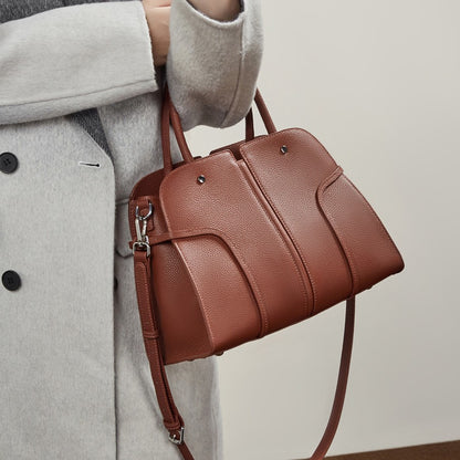 Sac cuir vachette 32x26x14cm vue intérieure